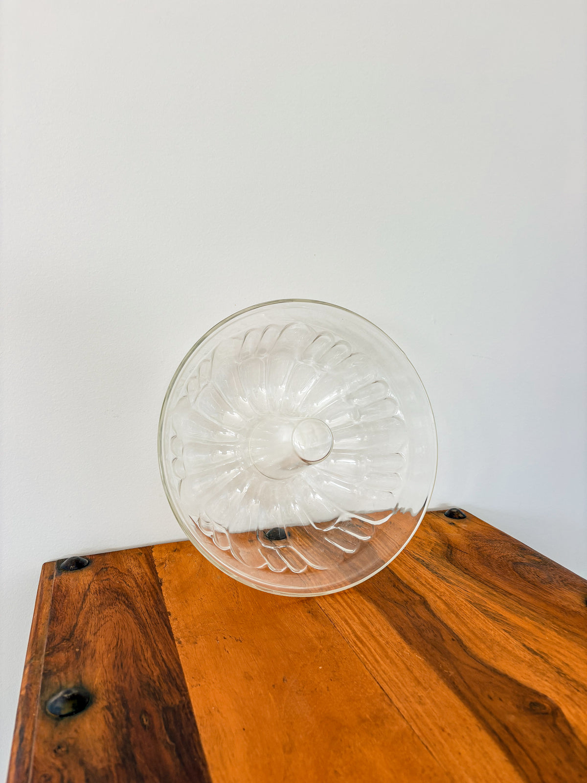 Vintage Glass Cake and/or Jelly Mould