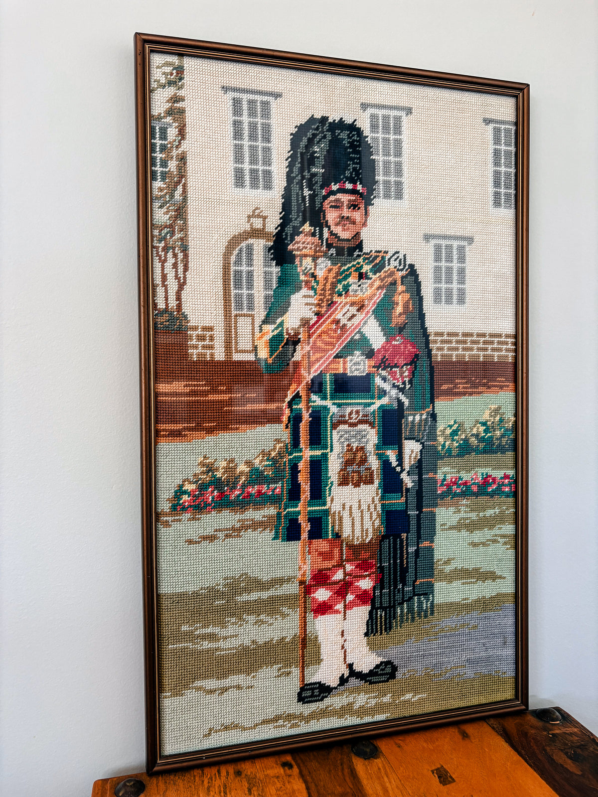 Scottish Man Needlepoint