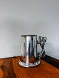 English Pewter Lion Handle