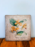 Floral Terracotta Tile