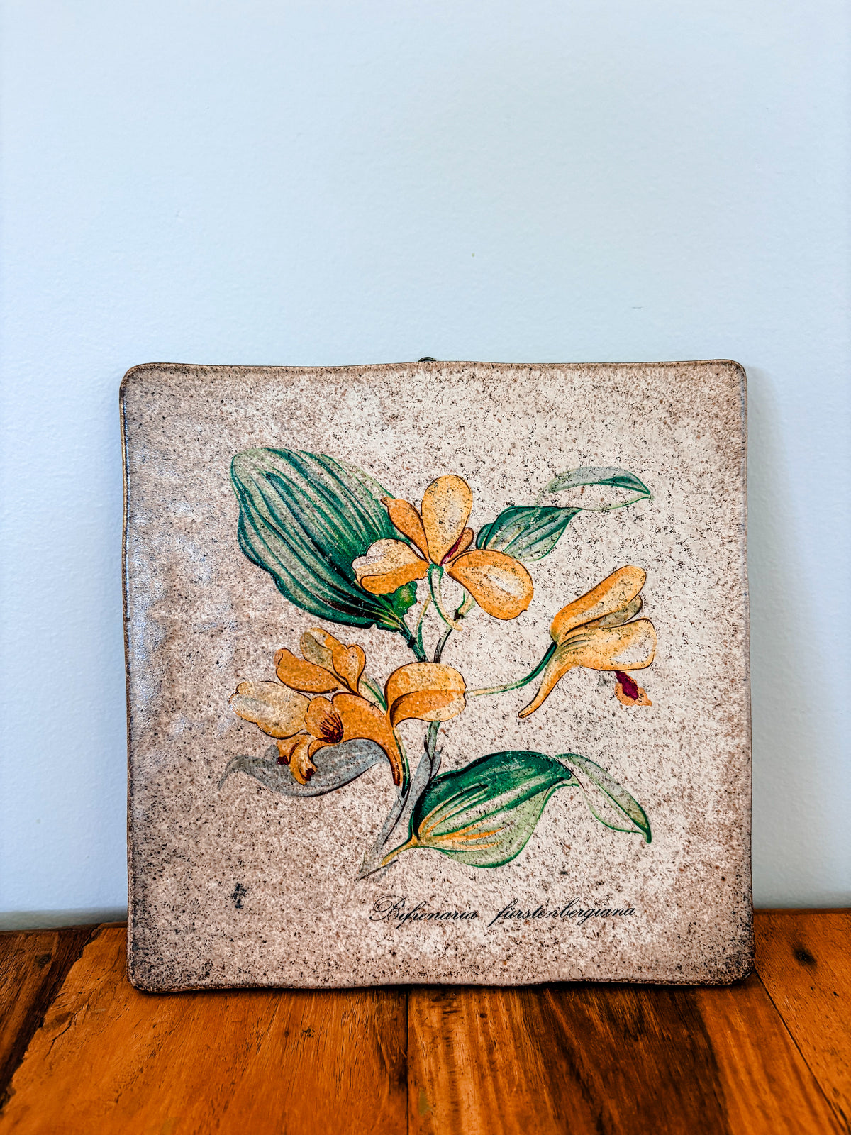 Floral Terracotta Tile