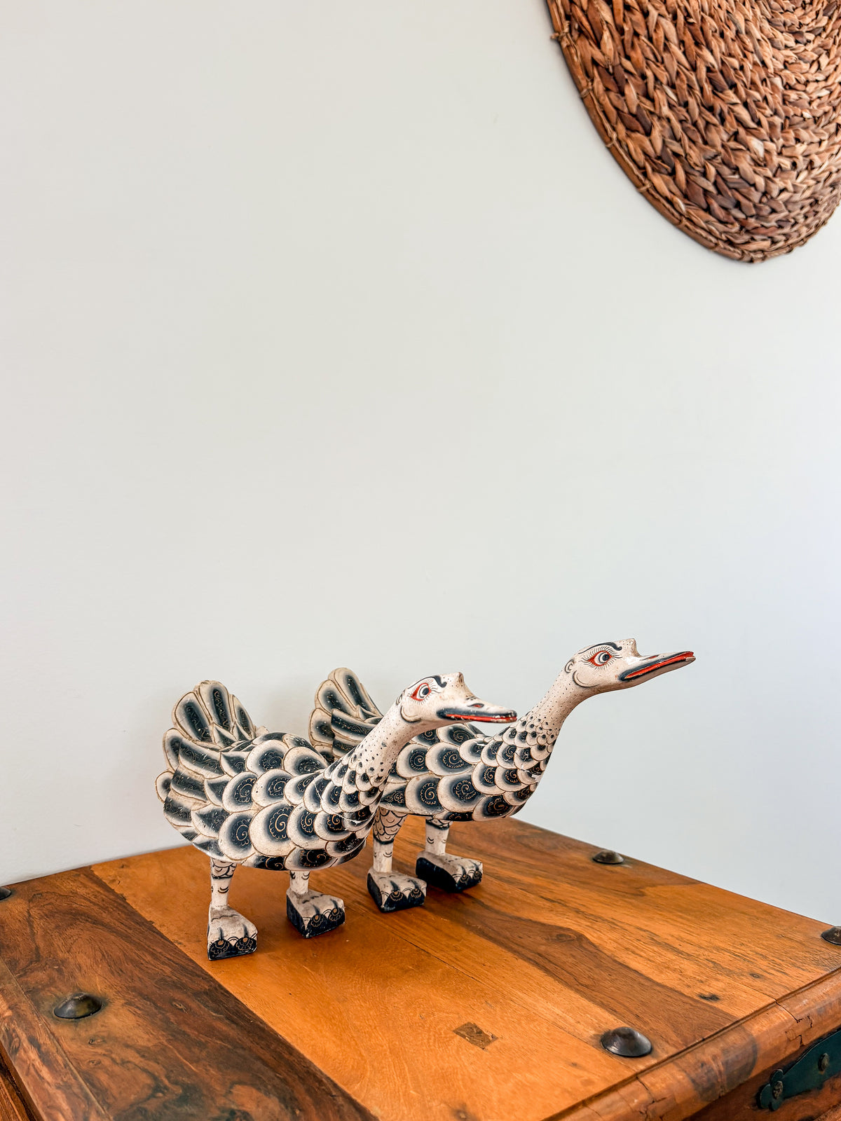 Vintage Balinese Wooden Ducks