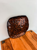 Organic Handblown Glass Serving Tray