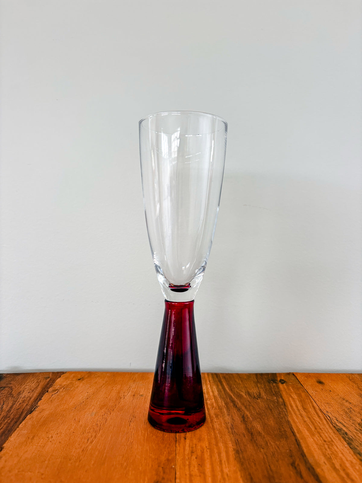 Artland Prescott Ruby Red Champagne Flute