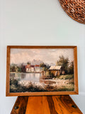 Down by the River Original Landcape oil painting