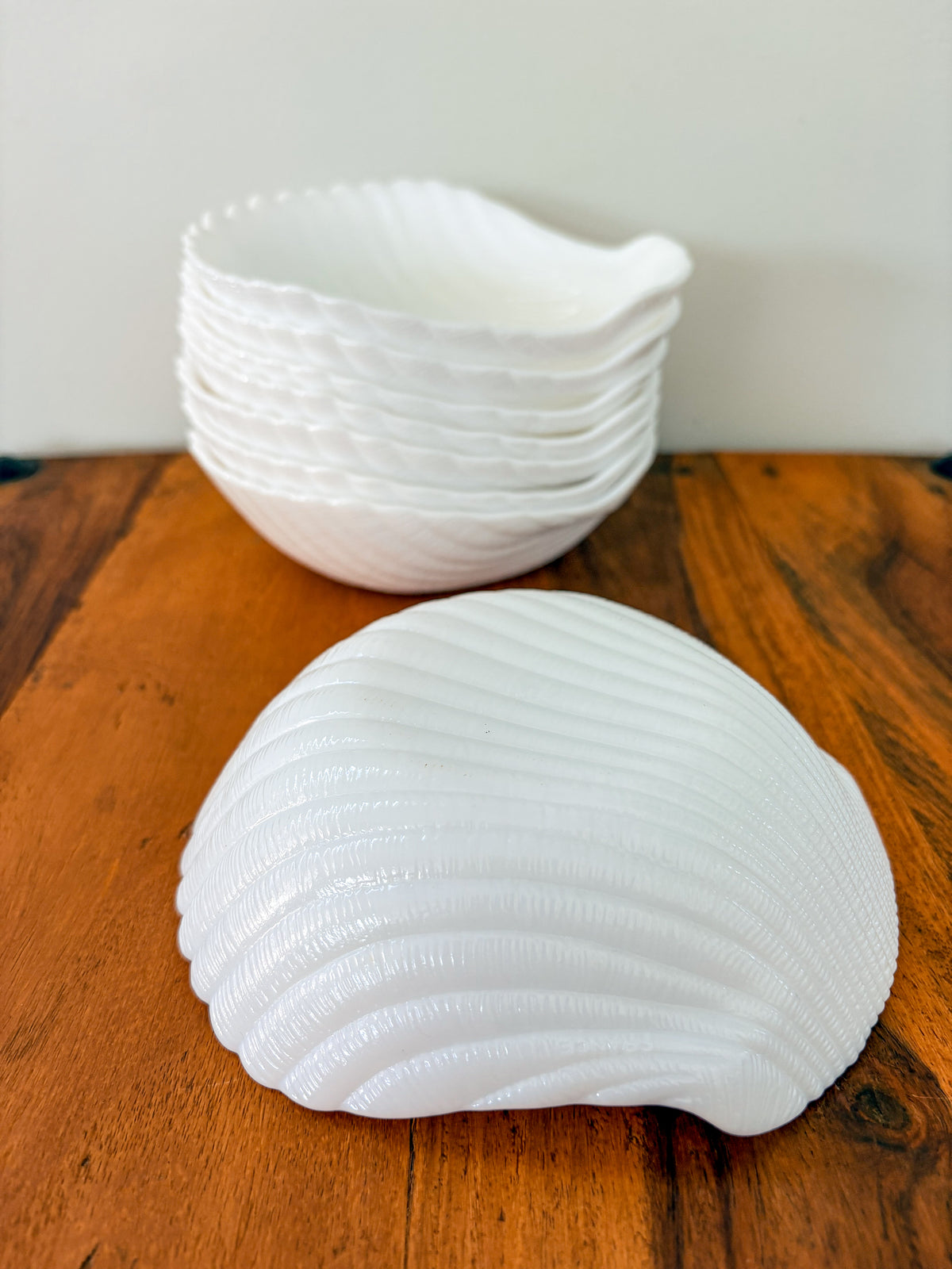 Arcoroc Shell Bowls x8