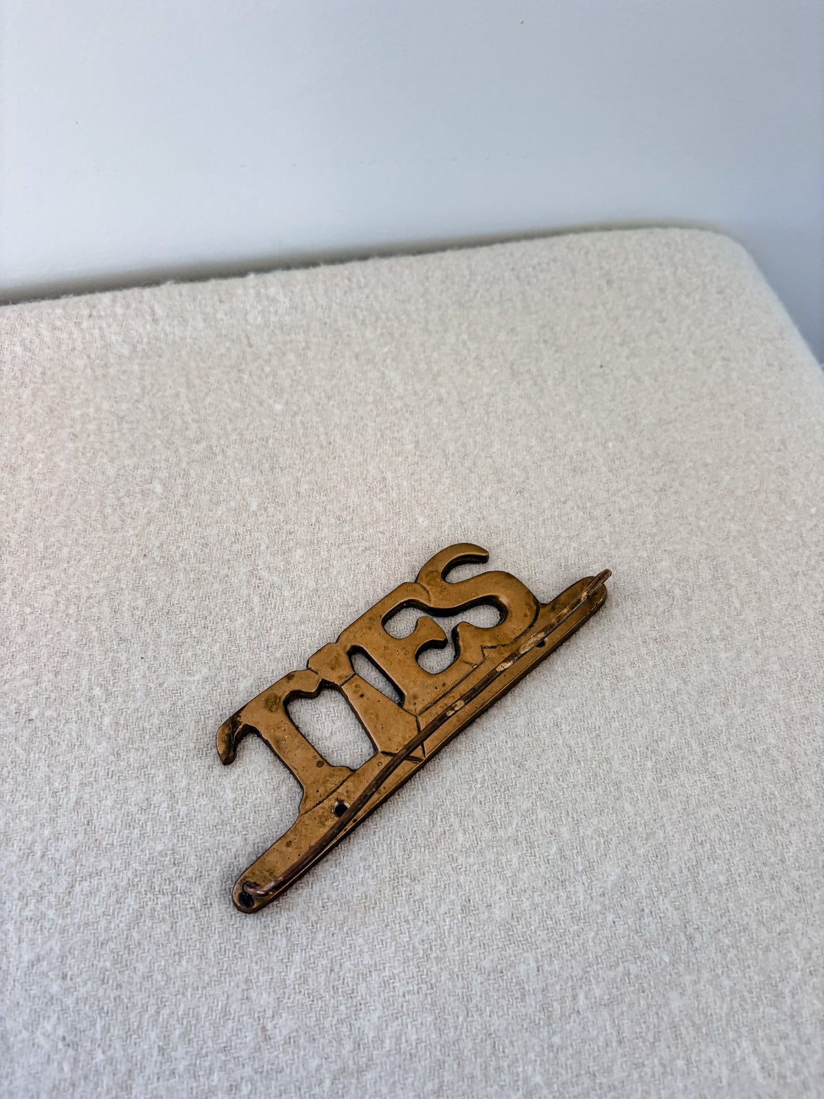 Brass Ties Hanger