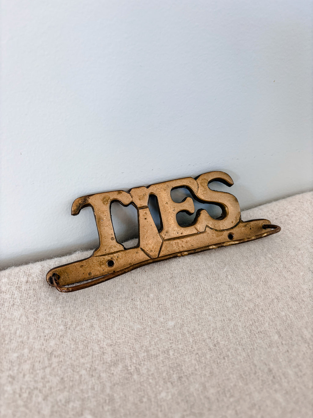 Brass Ties Hanger