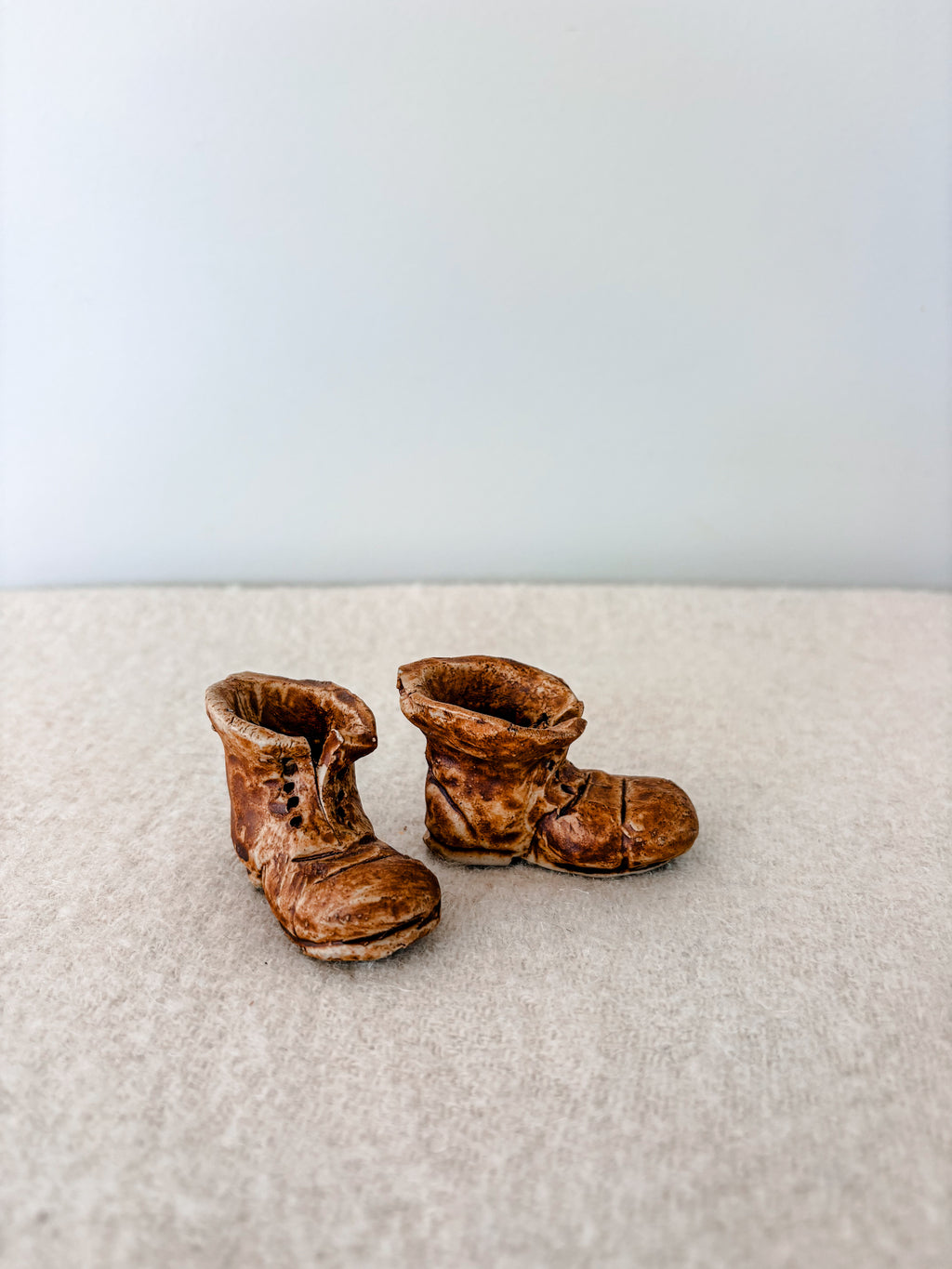 Small Pottery Boots