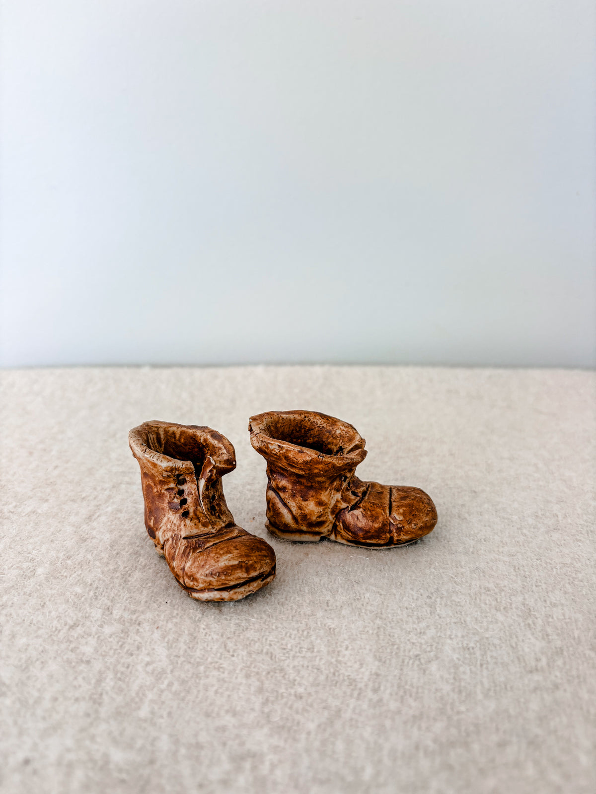 Small Pottery Boots