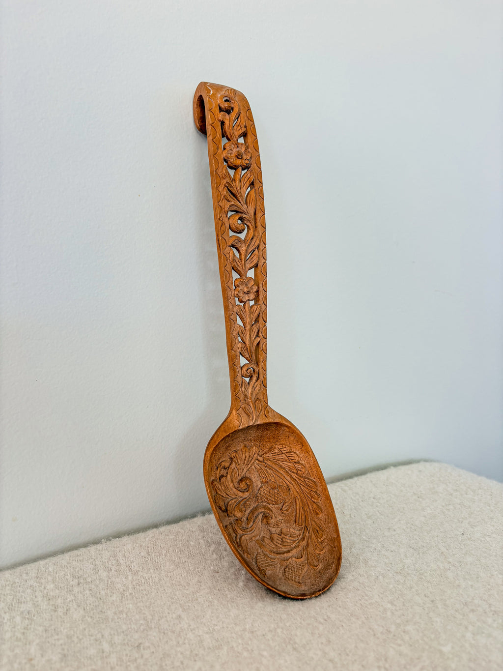 Wooden Carved Spoon