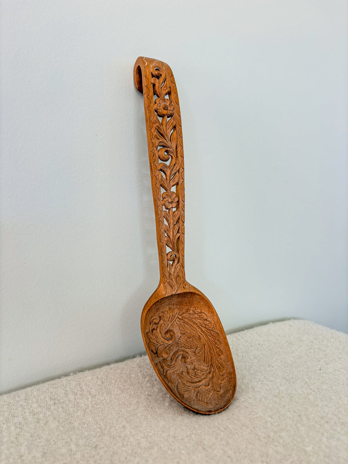 Wooden Carved Spoon