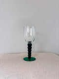 Mid Century Wine Glass