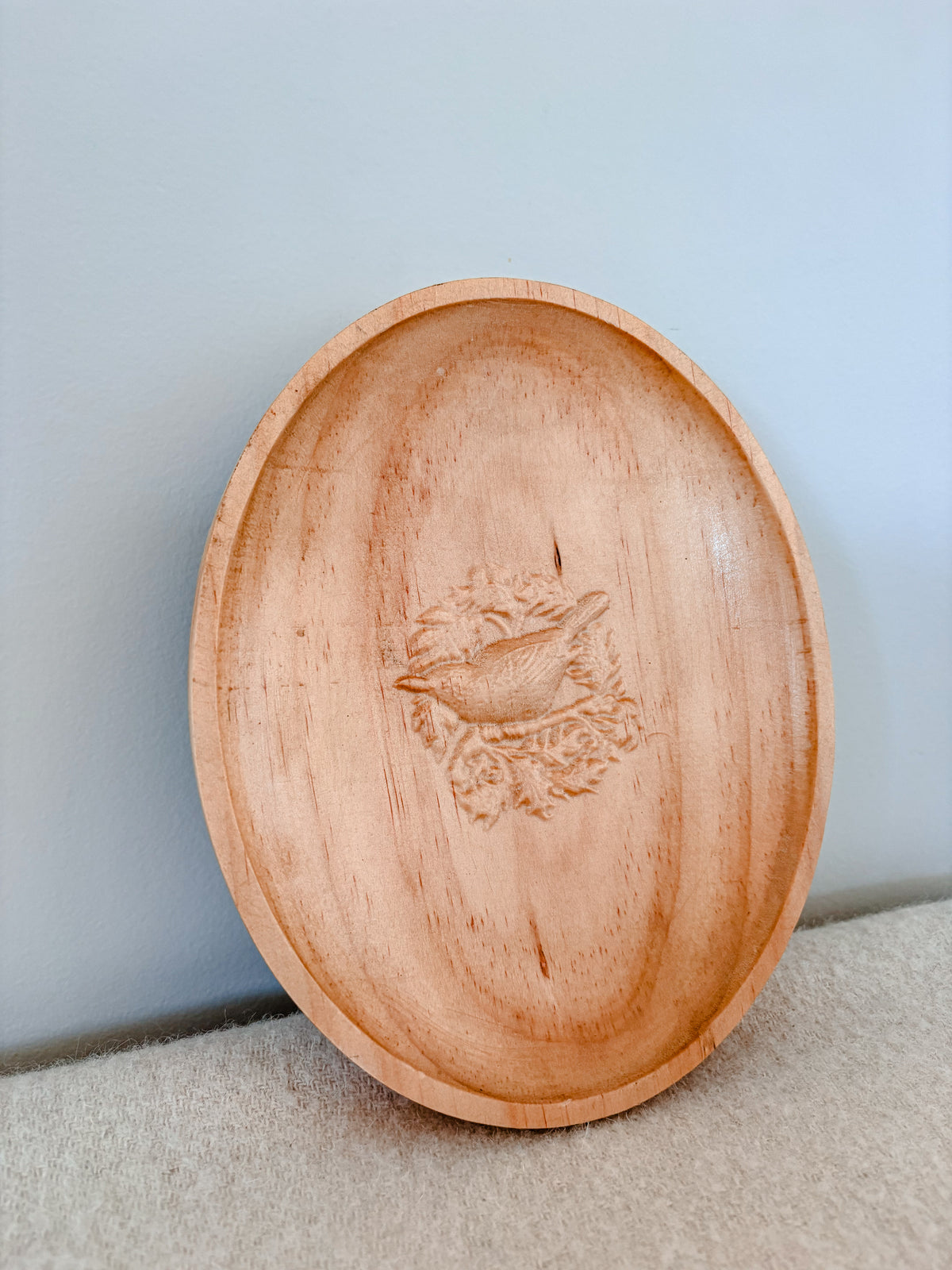 Wooden Bird Plaque