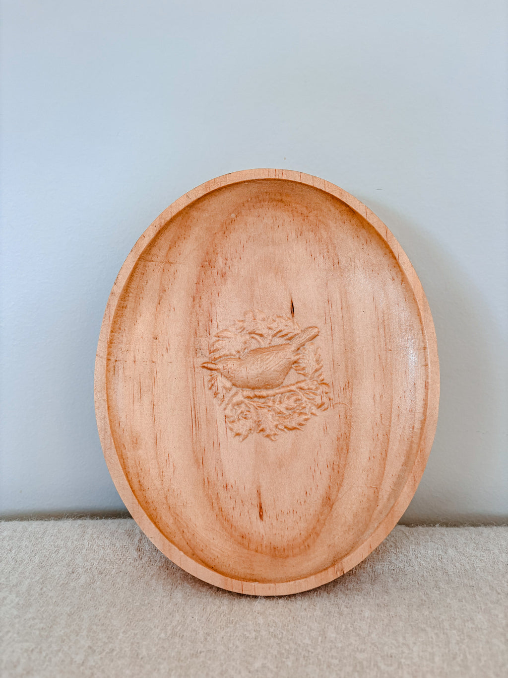 Wooden Bird Plaque