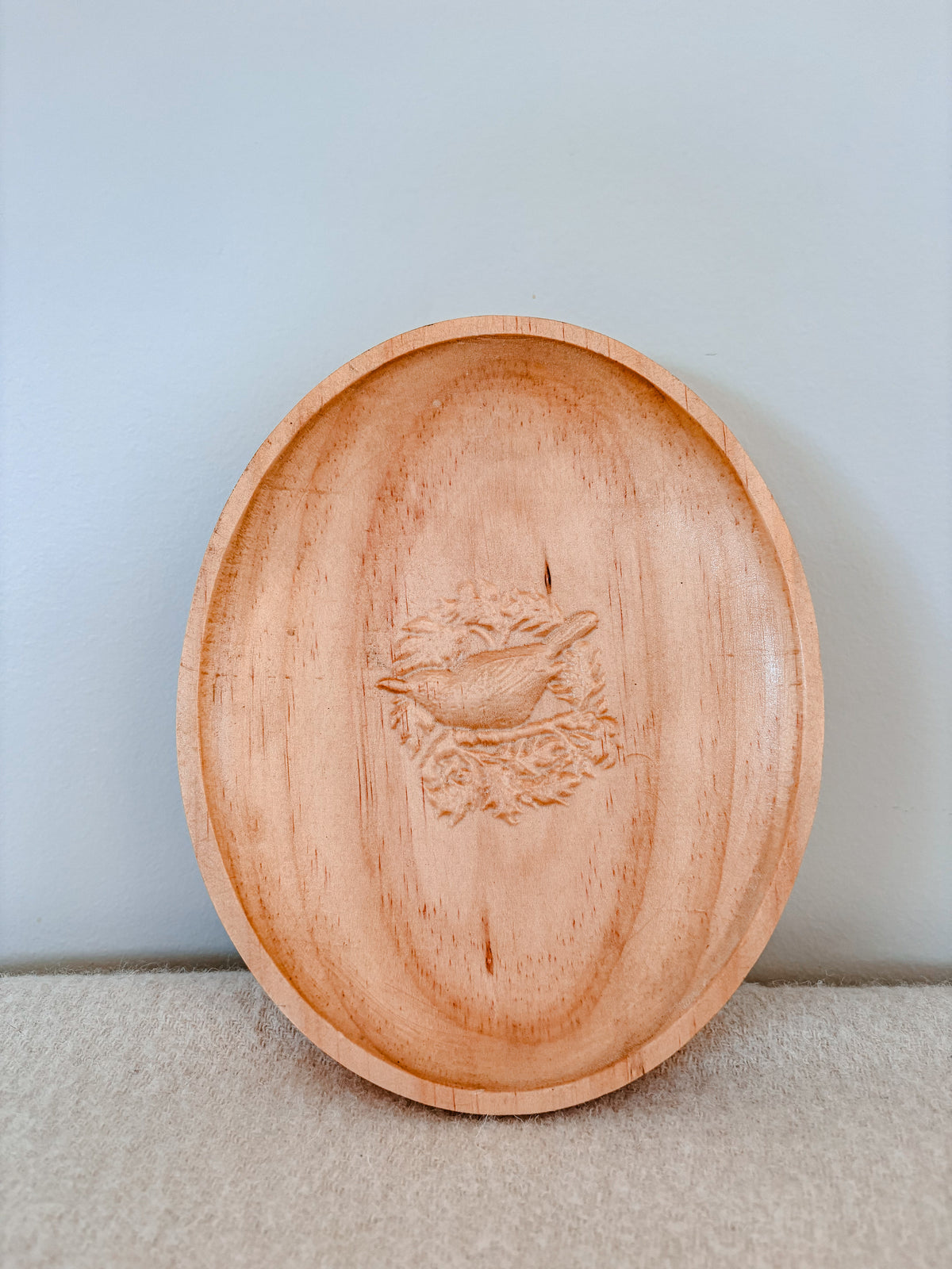 Wooden Bird Plaque