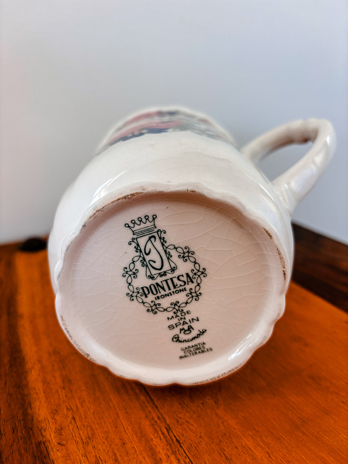 Pontesa Ironstone Pitcher