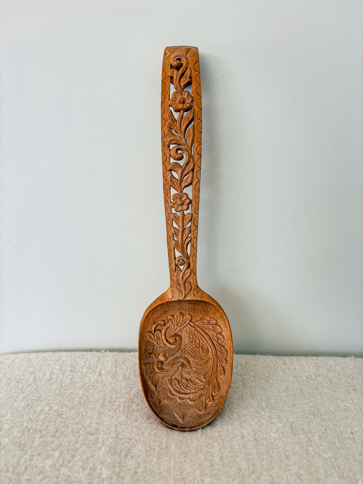Wooden Carved Spoon