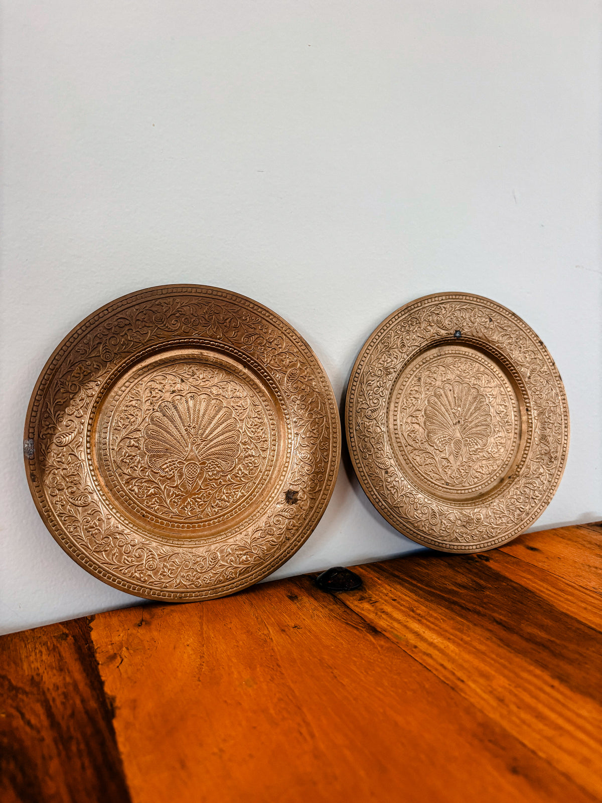 Brass Peacock Wall Hangings