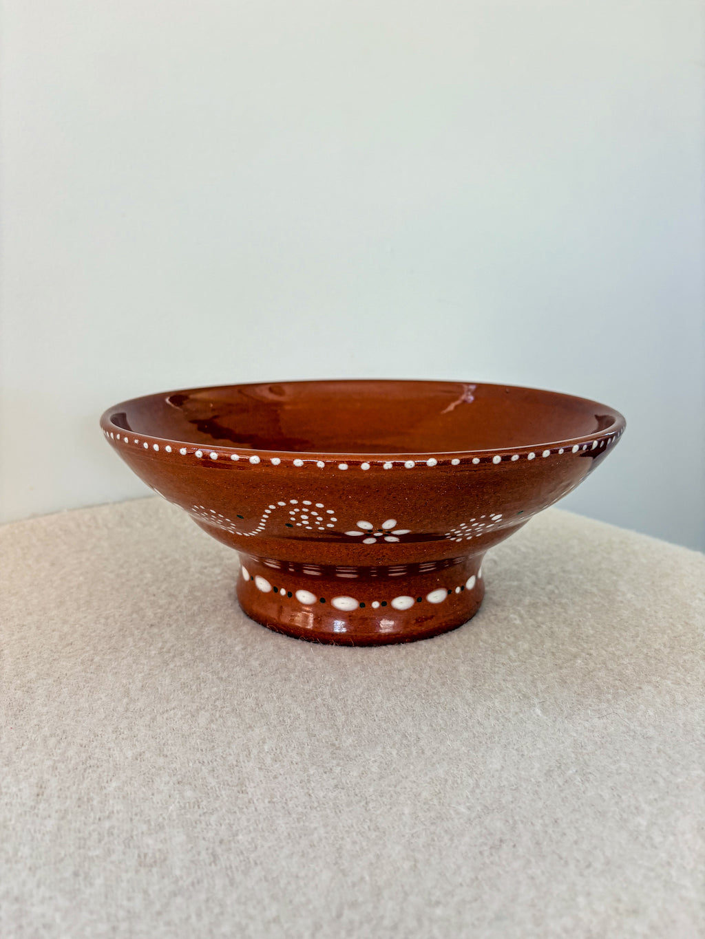Portuguese Terrcotta Bowl