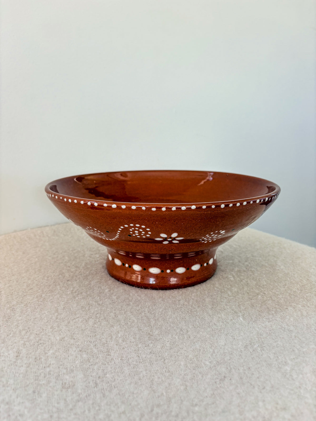 Portuguese Terrcotta Bowl