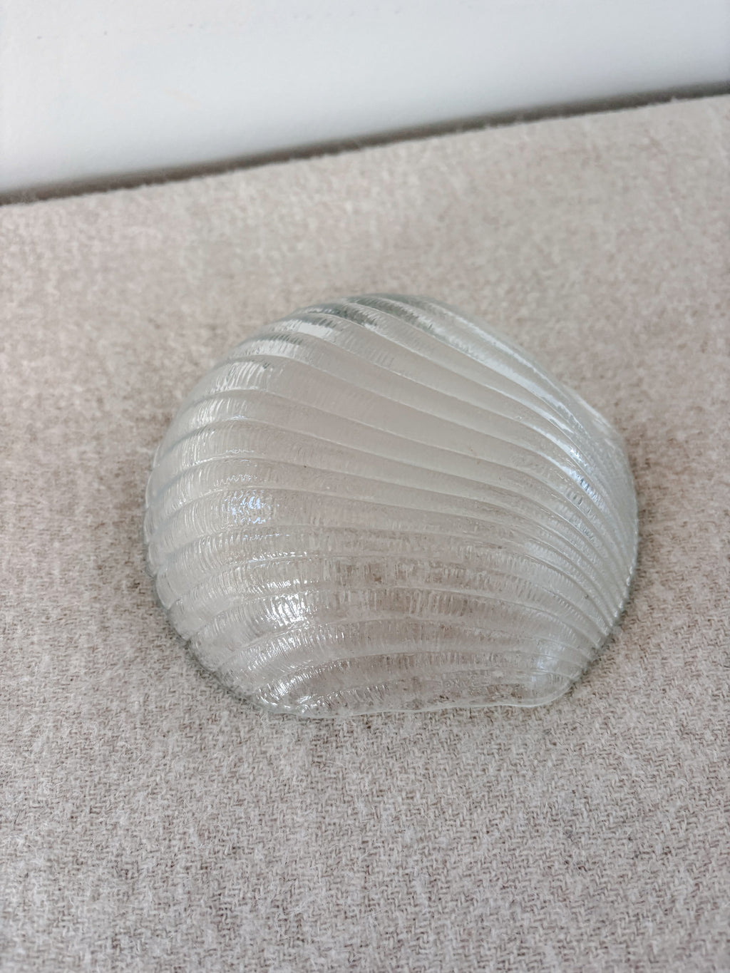 Glass Shell Bowl