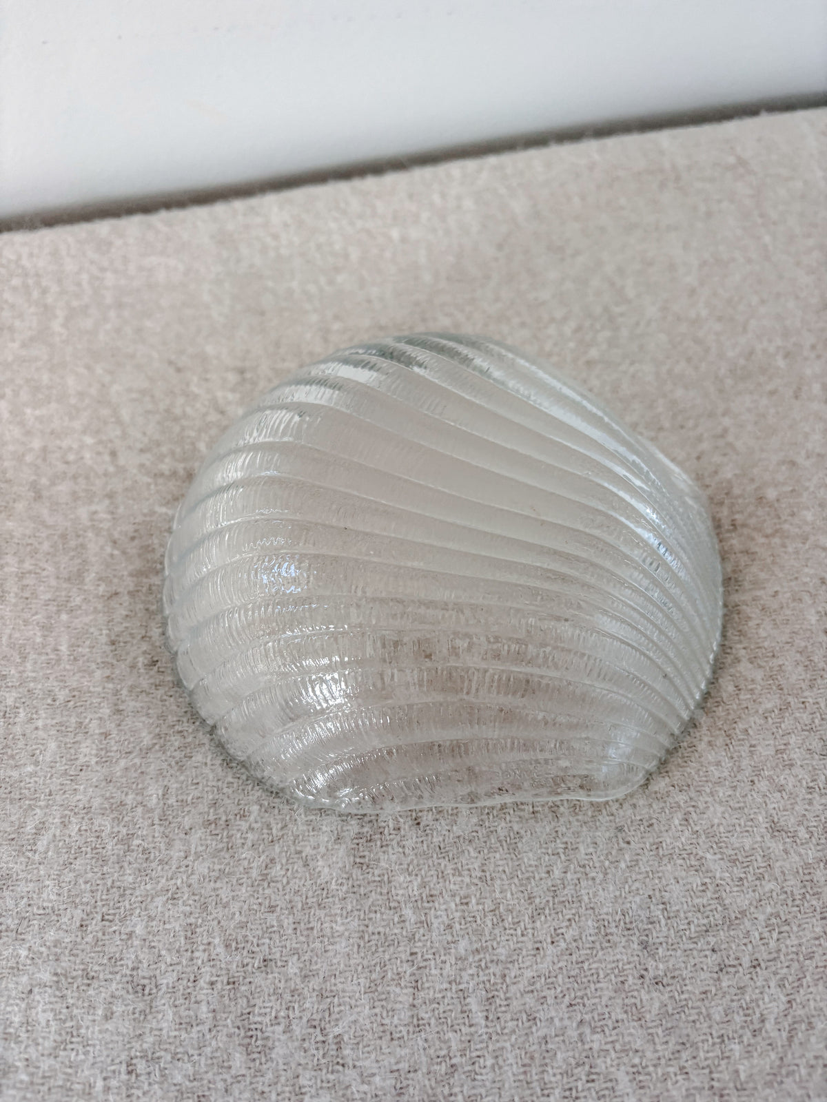 Glass Shell Bowl