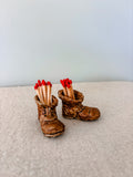 Small Pottery Boots