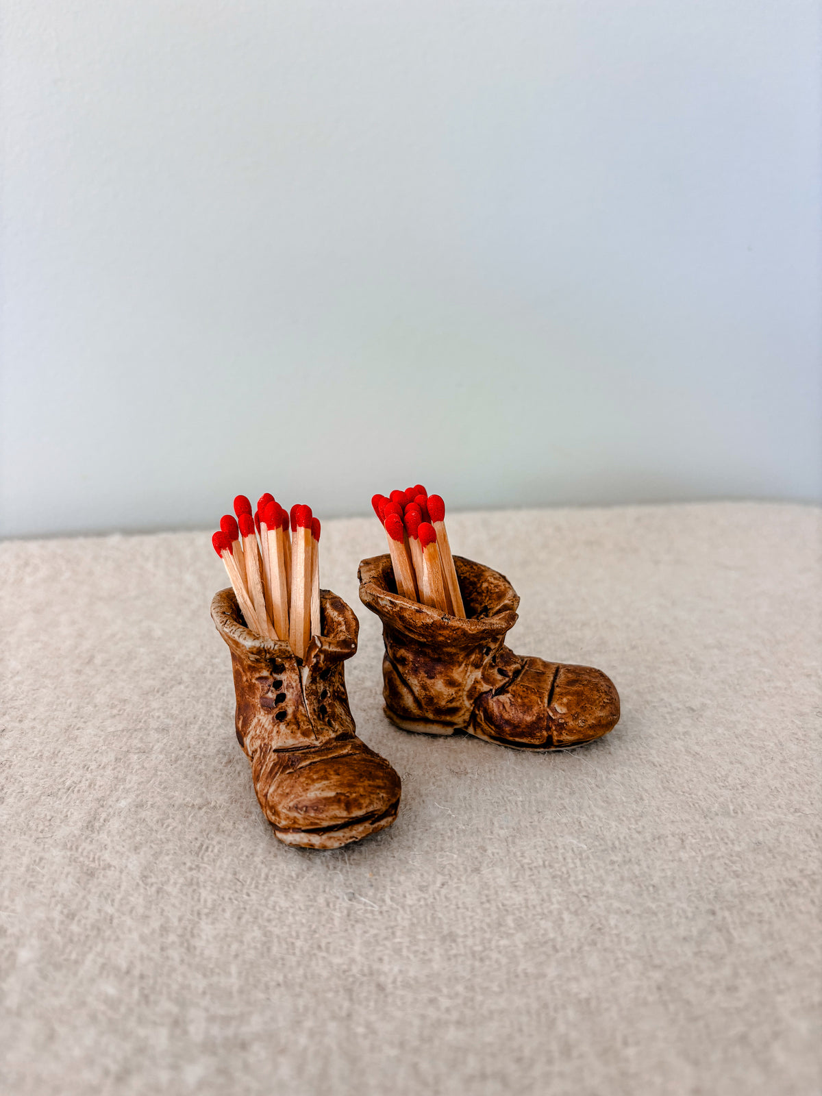 Small Pottery Boots