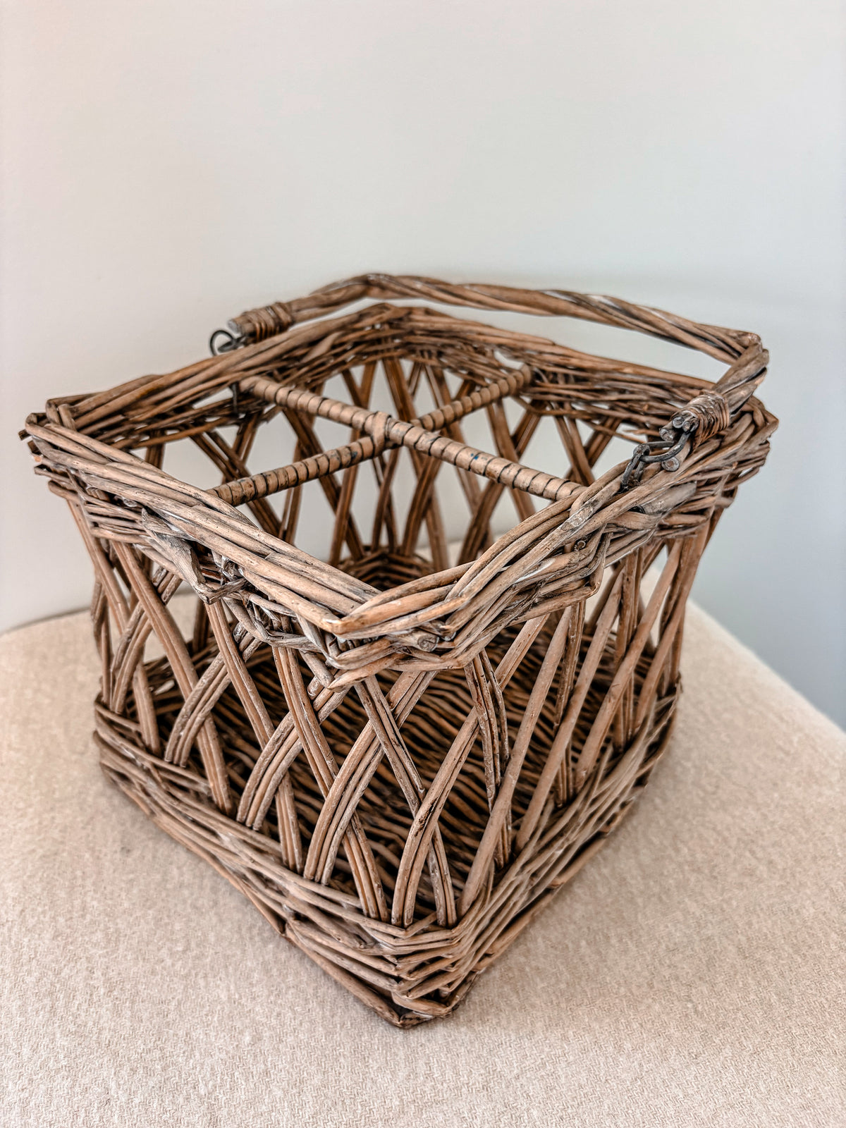 Rattan Bottle Storage
