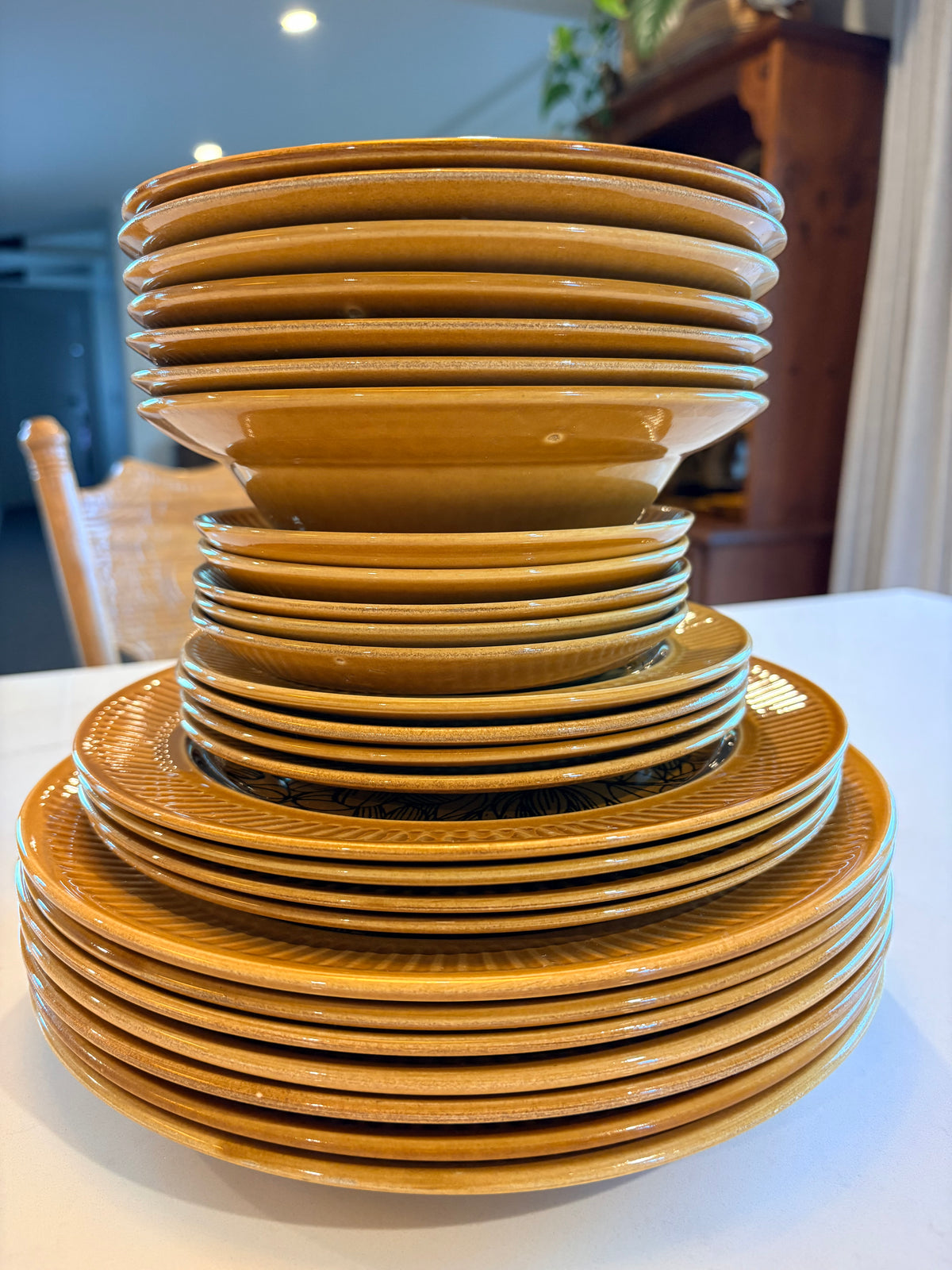 Crown Lynn Honey Glow (Bowl)