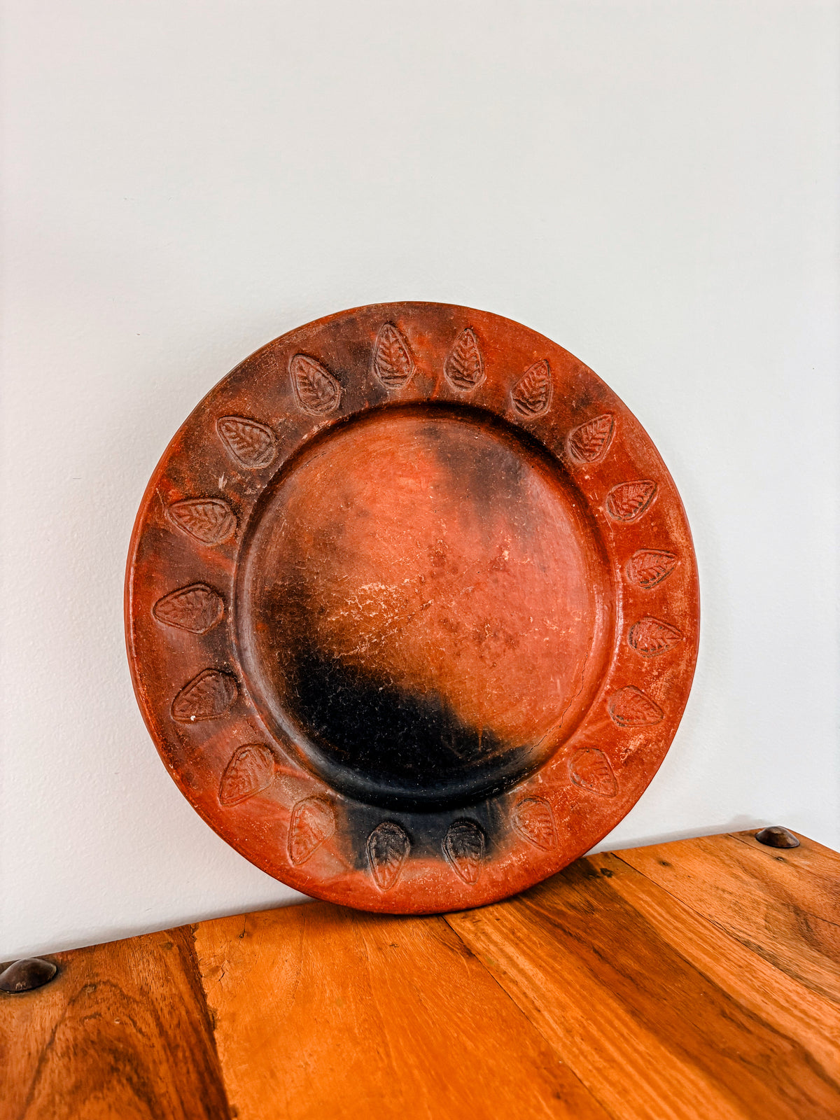 Vintage Eartherware Decorative Plate