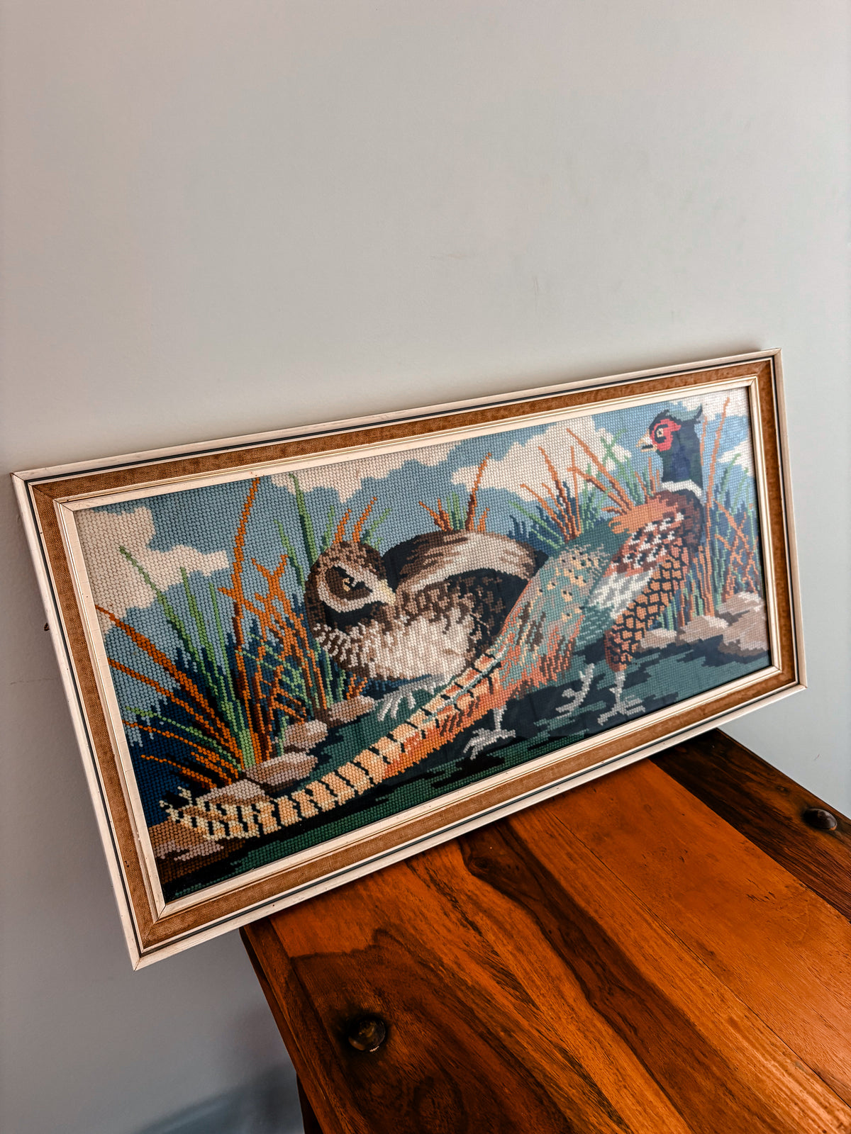 Pheasant Needlepoint