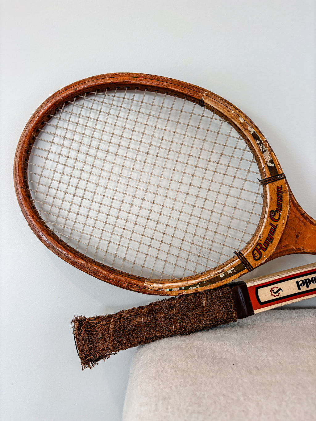 Vintage Spalding Badminton Racket