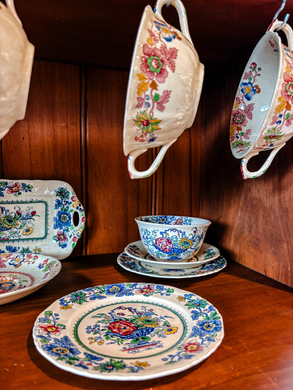 Masons Strathmore Iron Stone China Set