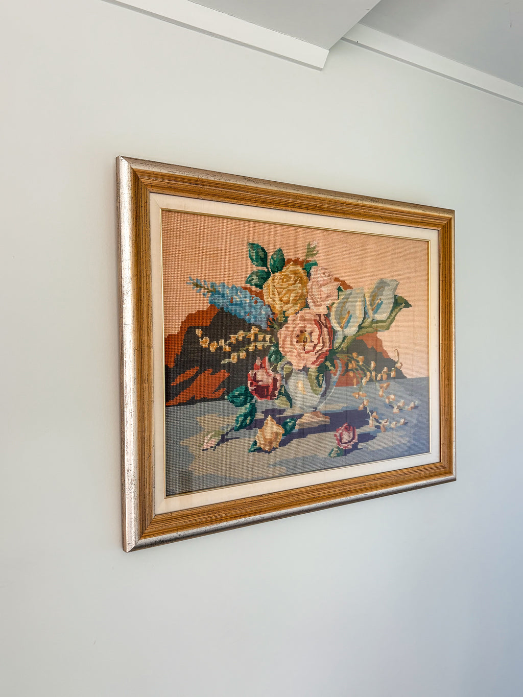 Large Floral Tapestry
