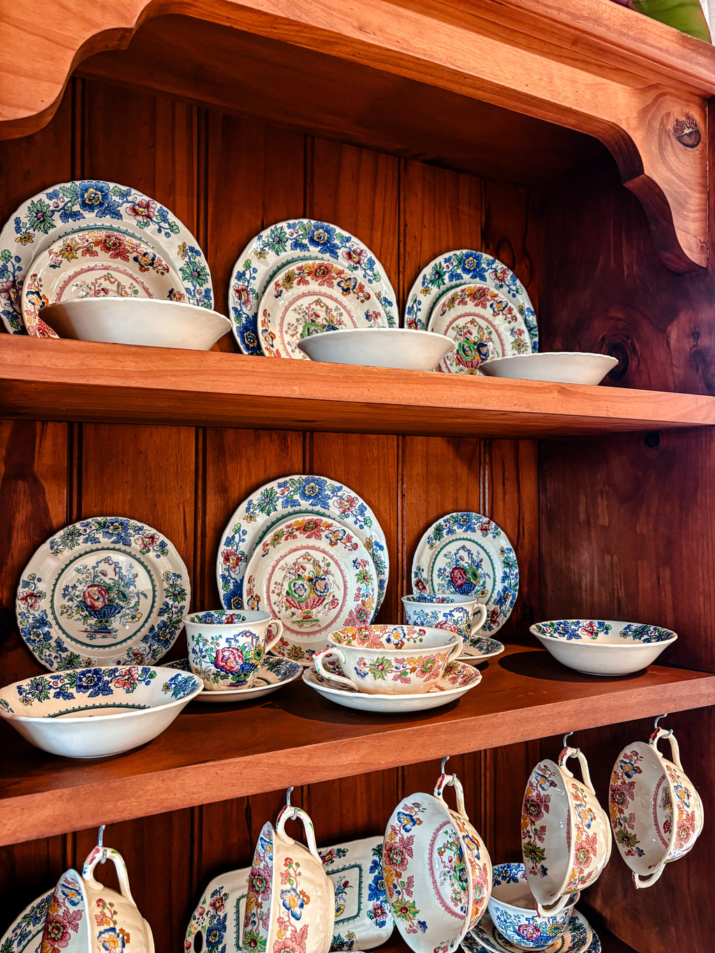 Masons Strathmore Iron Stone China Set
