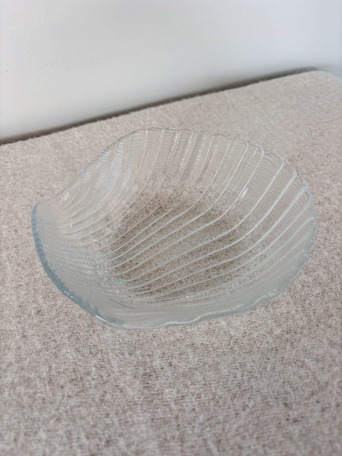 Glass Shell Bowl