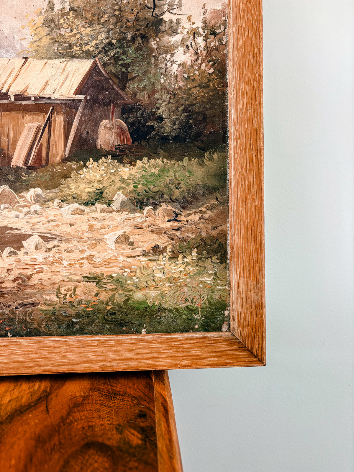 Down by the River Original Landcape oil painting