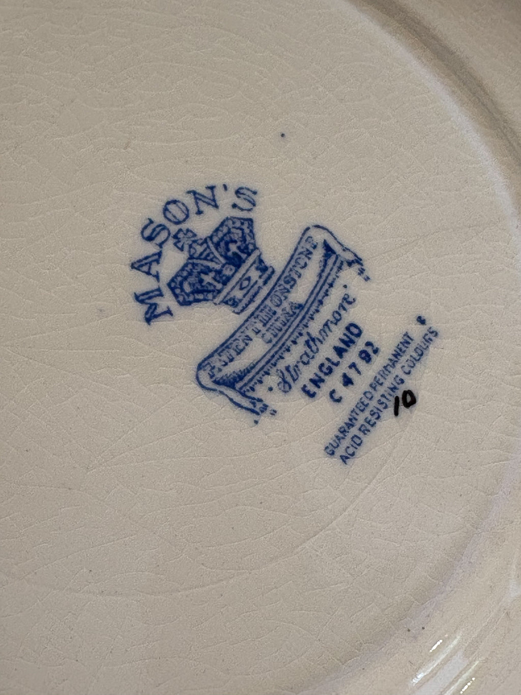 Masons Strathmore Iron Stone China Set