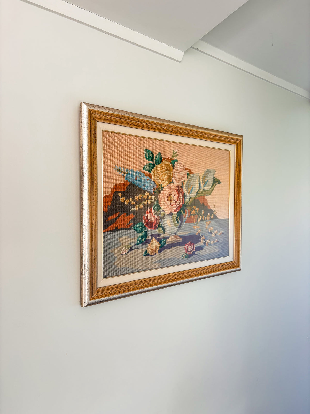 Large Floral Tapestry