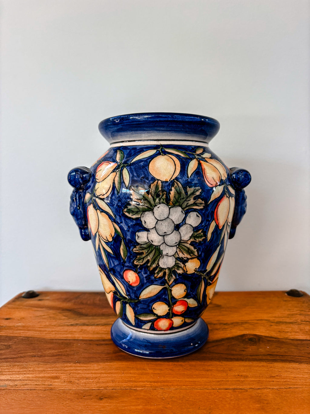 Vintage Italian Majolica Vase