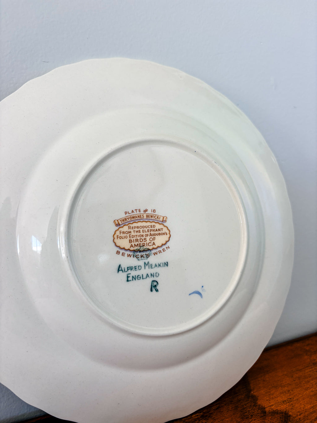 Alfred Meakin Bird Plate