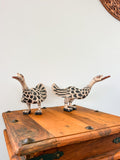 Vintage Balinese Wooden Ducks