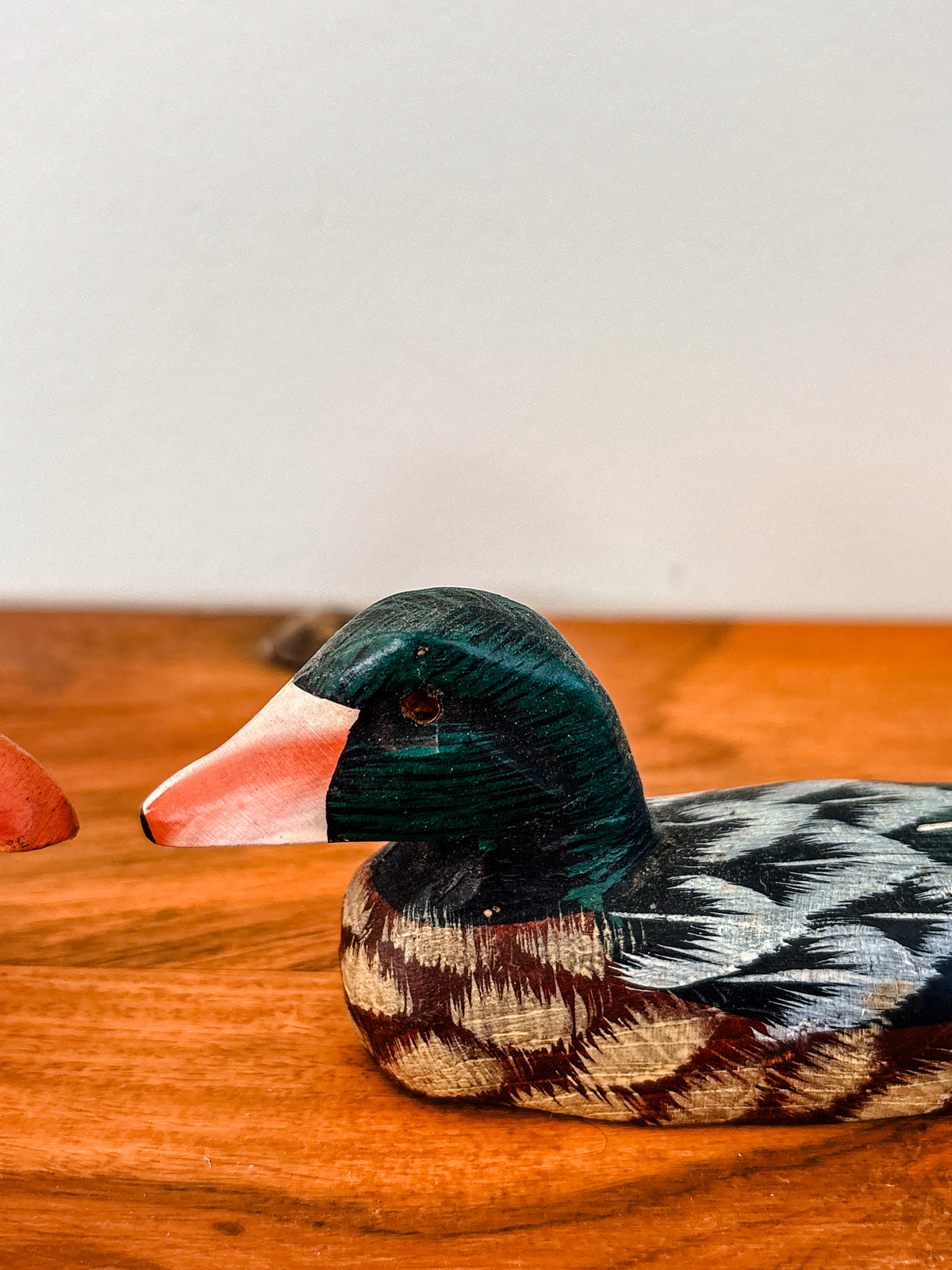 Pair of Wooden Ducks