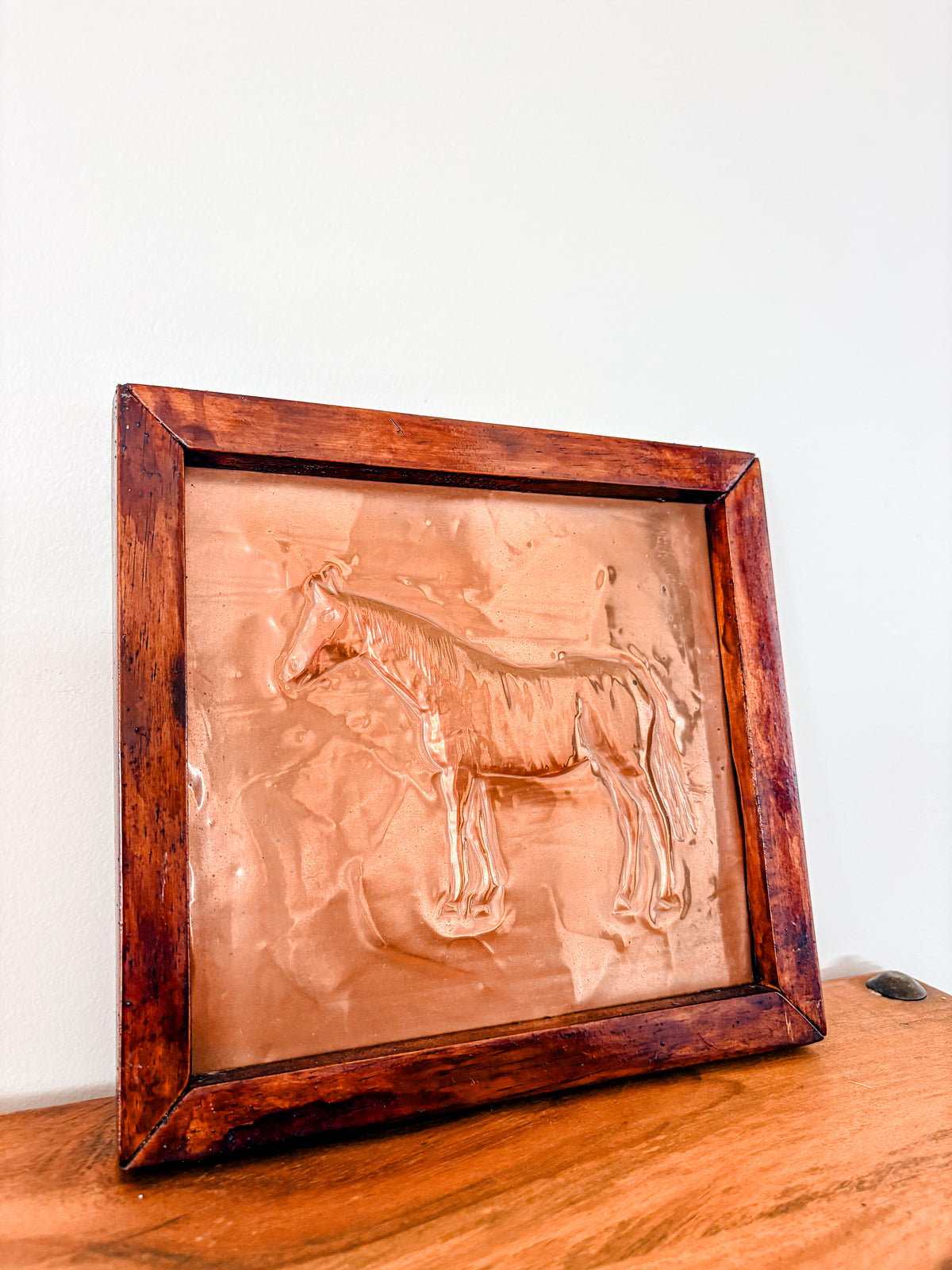 Pressed Copper Horse