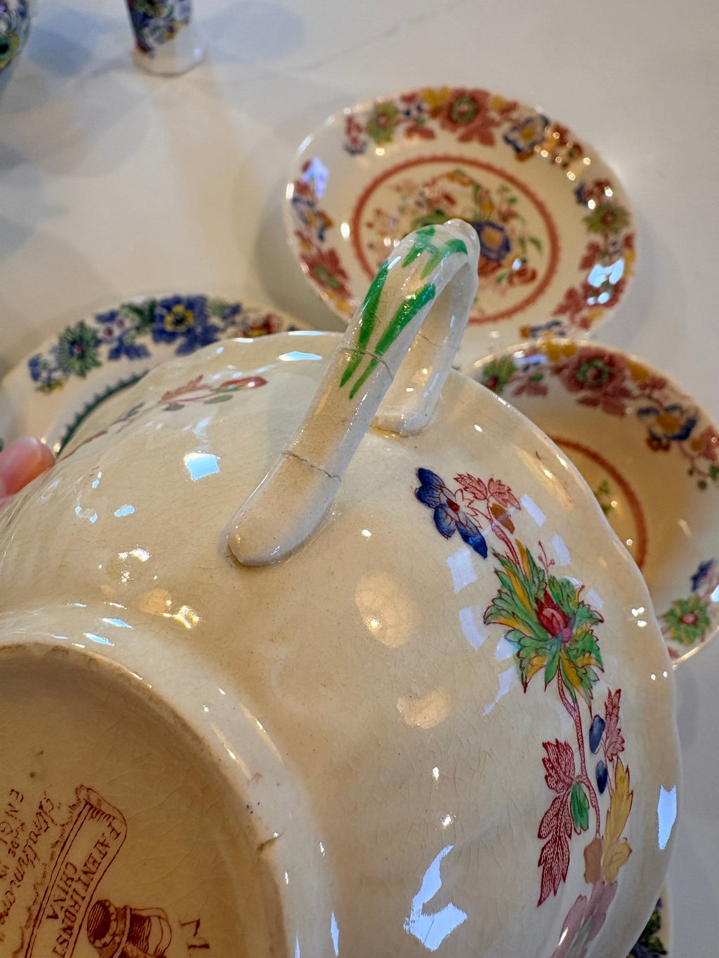 Masons Strathmore Iron Stone China Set