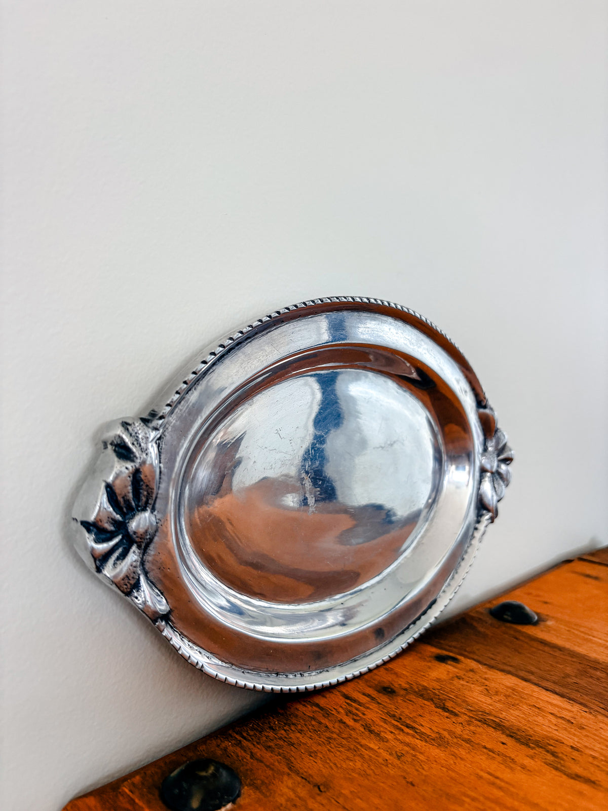 Silver Bow Tray