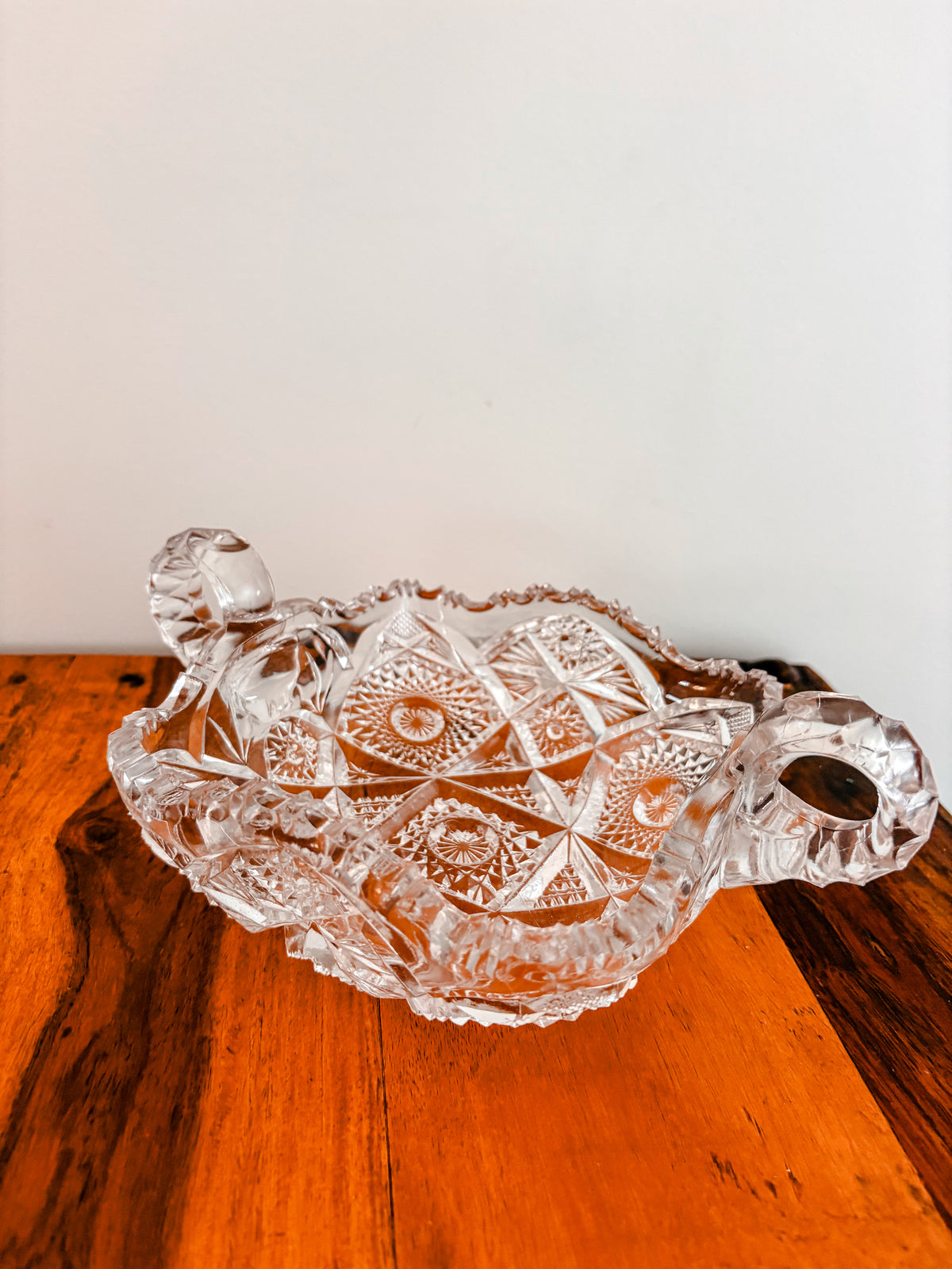 Vintage American Brilliant Period Cut Glass Bowl