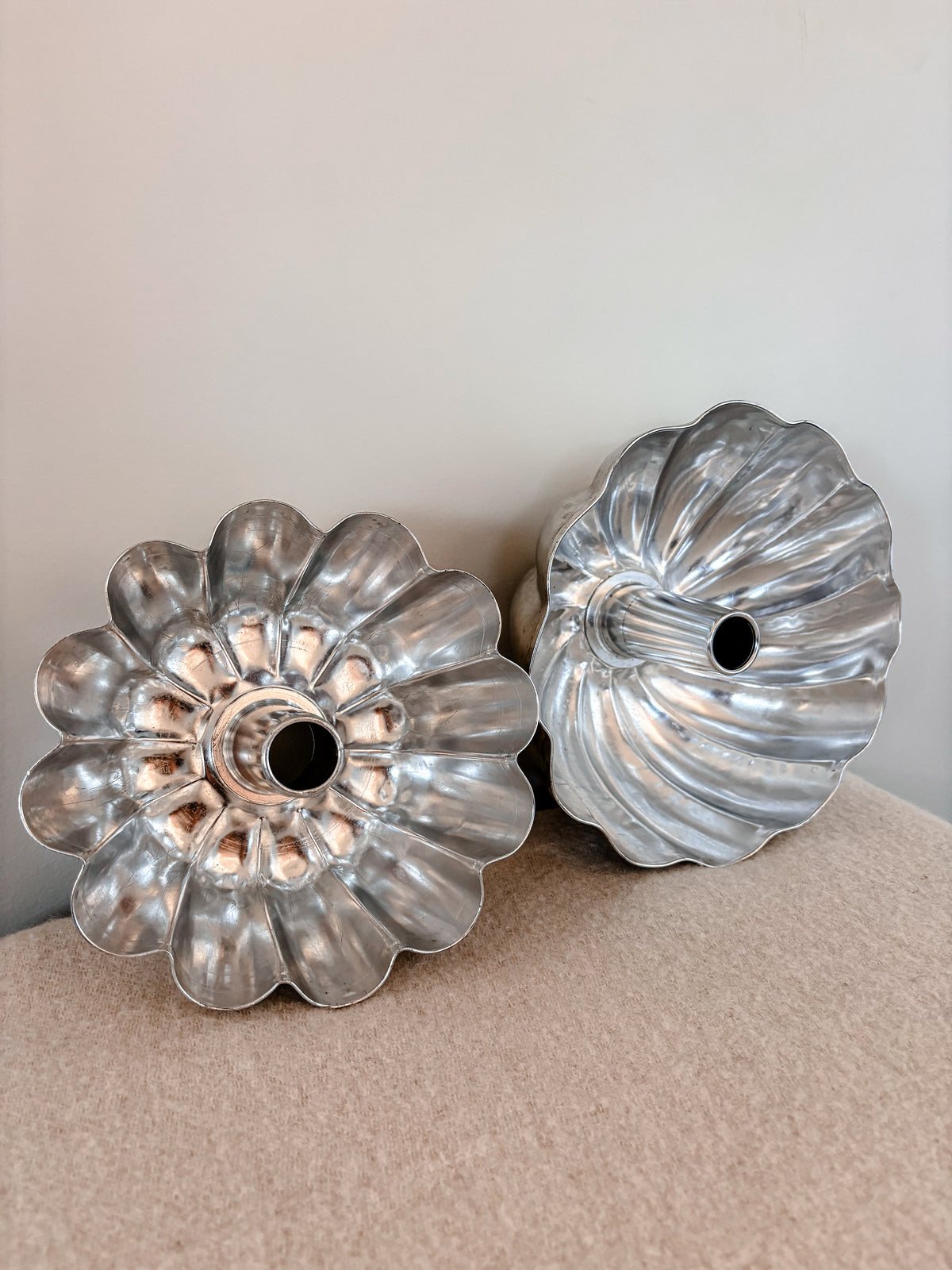 Pair of Vintage Cake Pan and/or Jelly Mould